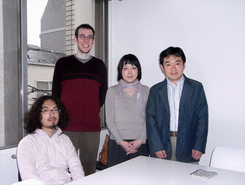 t左からアライアンス・ポートの友兼亜樹彦さん、ピエールランリ・ラヴィンさん、小川裕子さん、TATAMO!プロジェクトの百瀬和幸さん。
