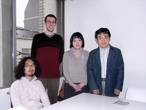 t左からアライアンス・ポートの友兼亜樹彦さん、ピエールランリ・ラヴィンさん、小川裕子さん、TATAMO!プロジェクトの百瀬和幸さん。