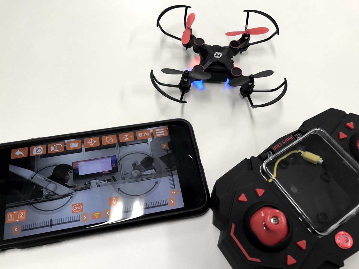 手のひらサイズFPV対応トイドローン「Holy Stone HS190W」で遊んでみた